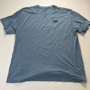 Back Down South Slate Blue Short Sleeve Tee